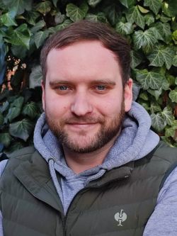 Betriebsleiter der Landwirtschaft Jan Nietfled